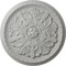 Ekena Millwork Washington Ceiling Medallion (Fits Canopies up to 2 7/8"), Hand-Painted Frost, 17 1/8"OD x 1 1/2"P CM17WAFRF - alternate 1